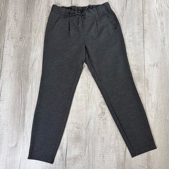 Tom Tailor Denim Gray Pantsuit Comfort/Stretch Pant Set Women's 2Pc Pant L Top M - Picture 3 of 14